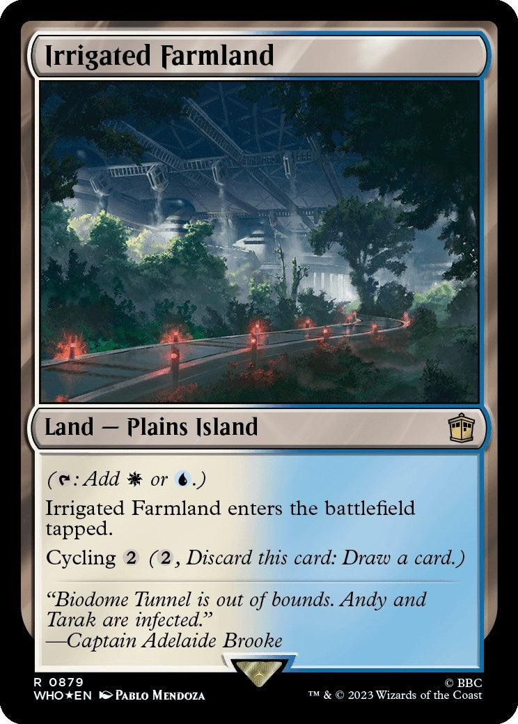 Irrigated Farmland (Surge Foil) (879) (Universes Beyond: Doctor Who)