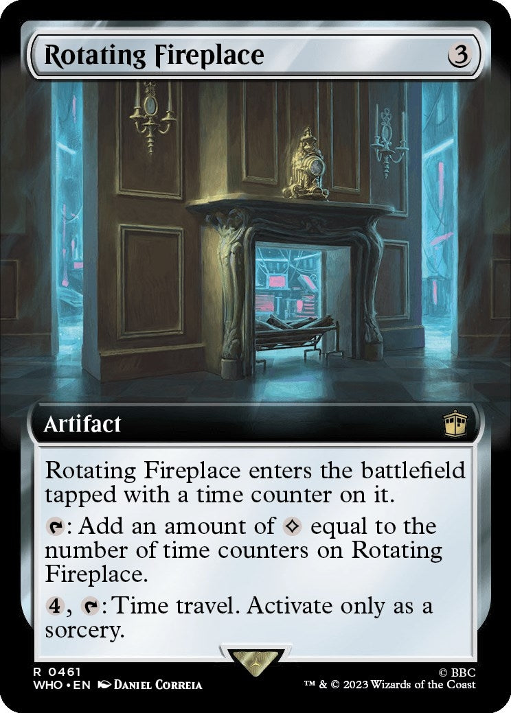 Rotating Fireplace (Extended Art) (461) (Universes Beyond: Doctor Who)