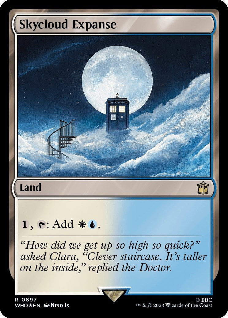 Skycloud Expanse (Surge Foil) (897) (Universes Beyond: Doctor Who)