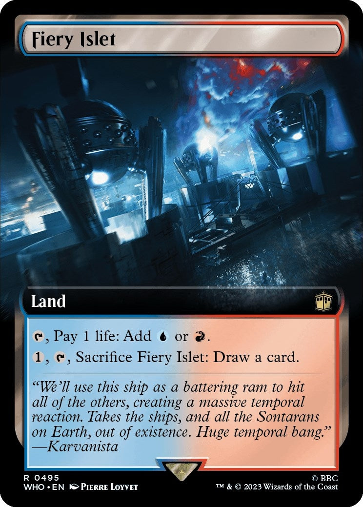 Fiery Islet (Extended Art) (495) (Universes Beyond: Doctor Who)
