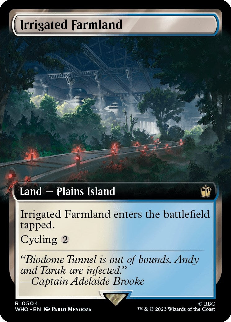 Irrigated Farmland (Extended Art) (504) (Universes Beyond: Doctor Who)