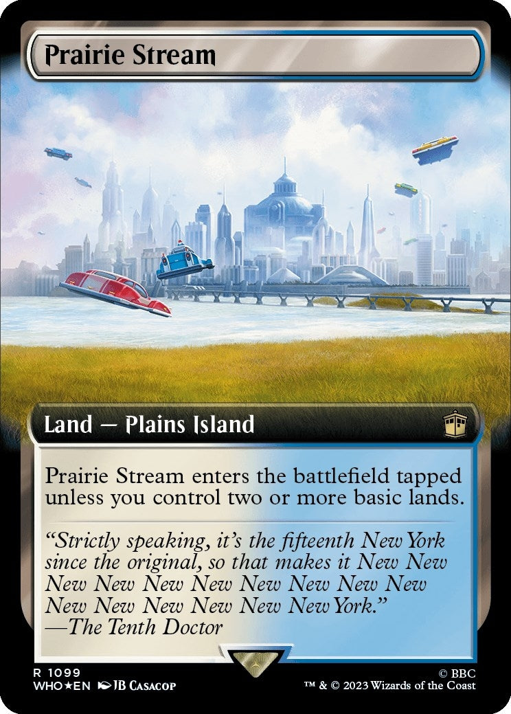 Prairie Stream (Extended Art) (Surge Foil) (1099) (Universes Beyond: Doctor Who)
