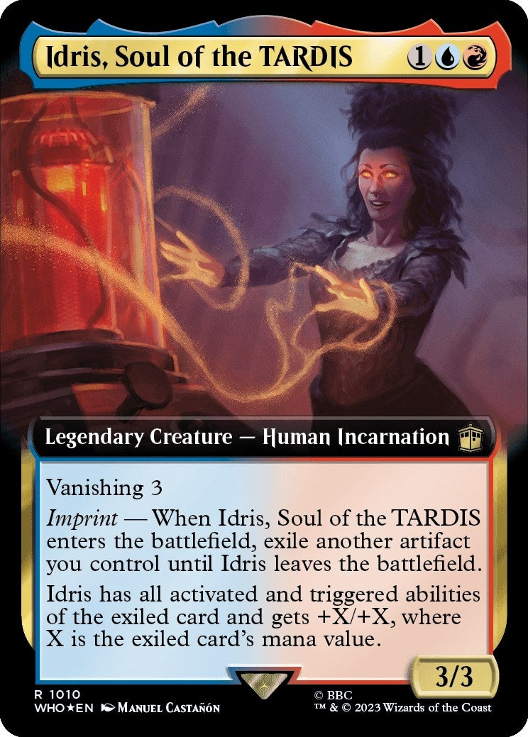 Idris, Soul of the TARDIS (Extended Art) (Surge Foil) (1010) (Universes Beyond: Doctor Who)