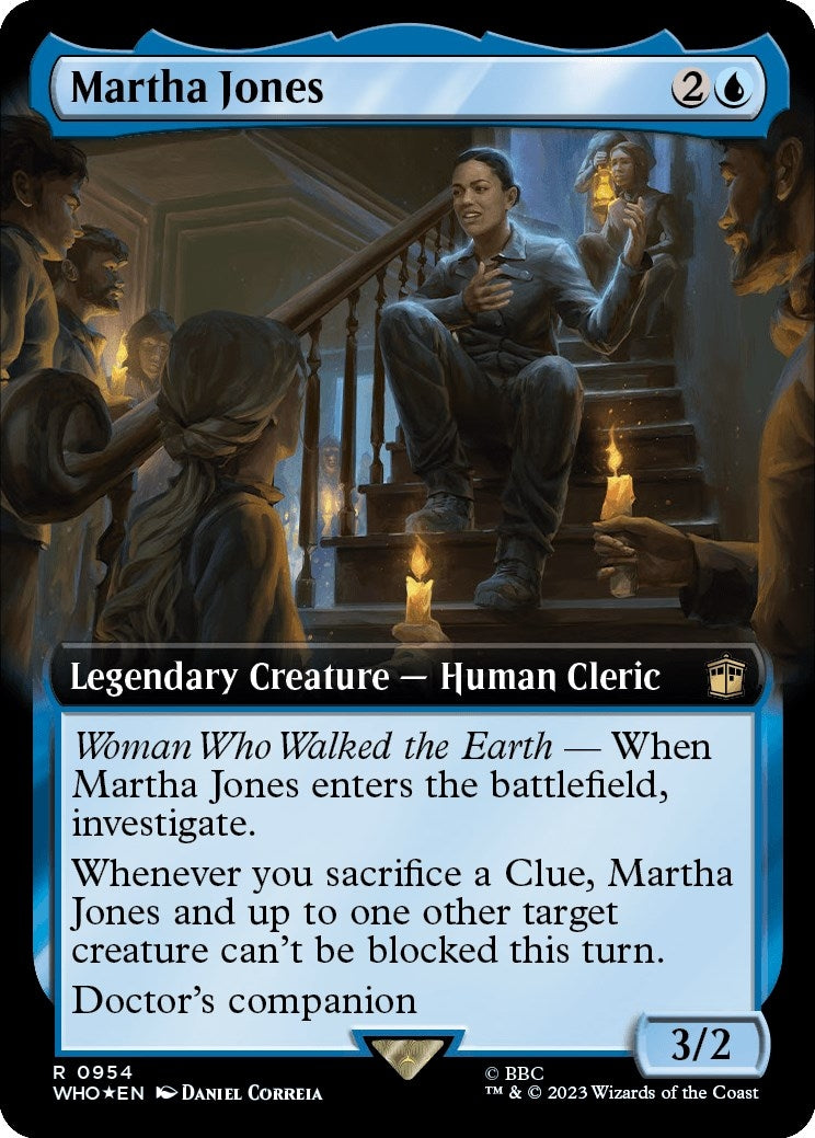Martha Jones (Extended Art) (Surge Foil) (954) (Universes Beyond: Doctor Who)