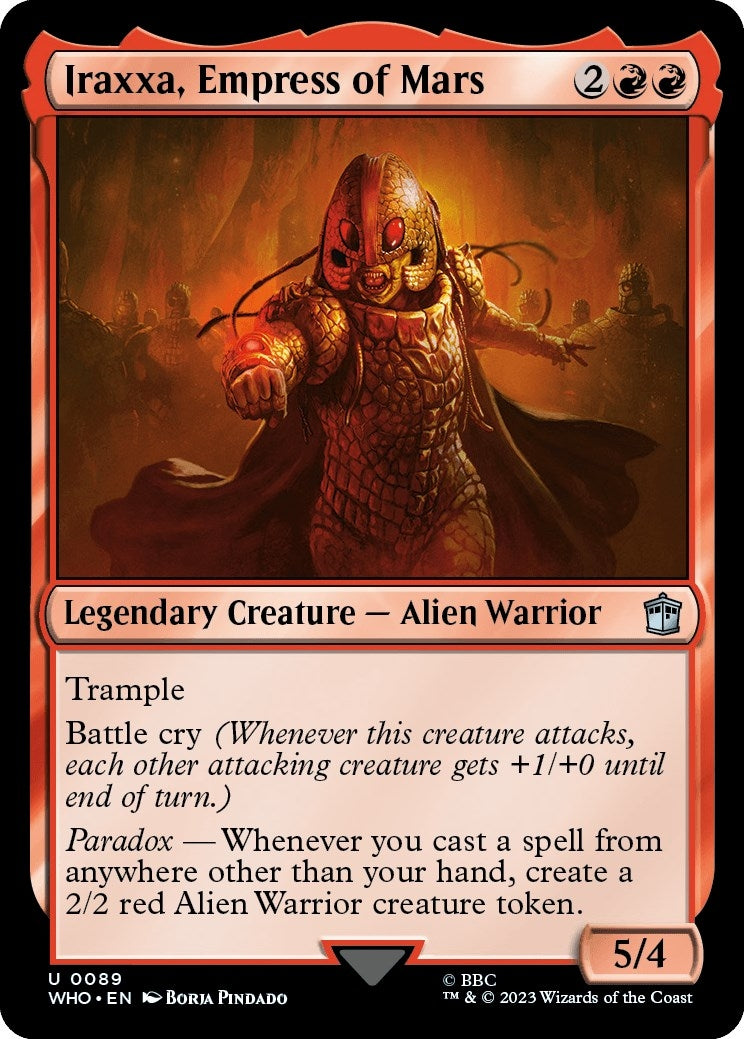Iraxxa, Empress of Mars (89) (Universes Beyond: Doctor Who)
