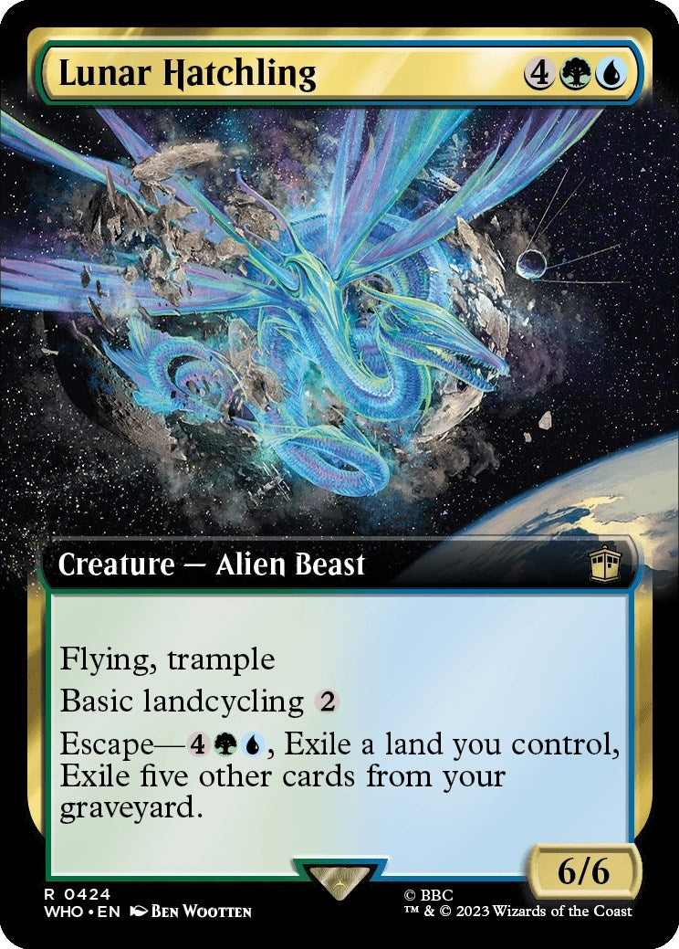 Lunar Hatchling (Extended Art) (424) (Universes Beyond: Doctor Who)