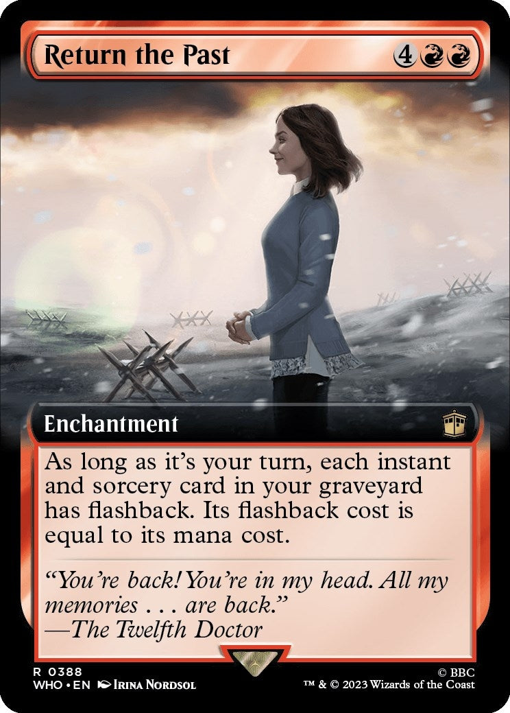 Return the Past (Extended Art) (388) (Universes Beyond: Doctor Who)