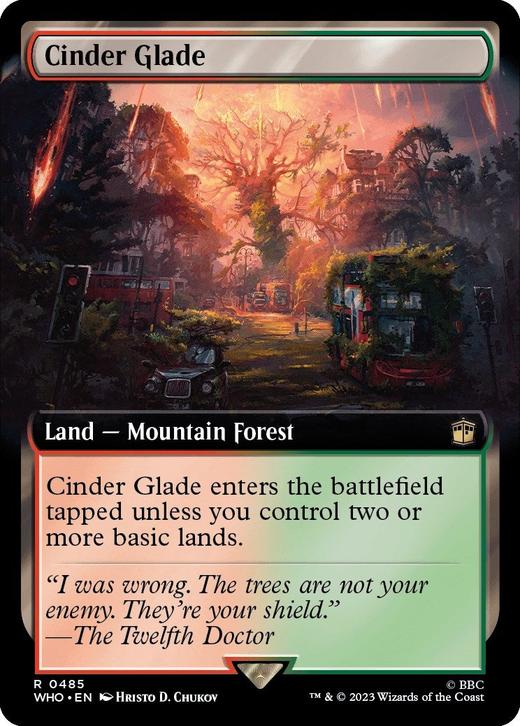 Cinder Glade (Extended Art) (485) (Universes Beyond: Doctor Who)