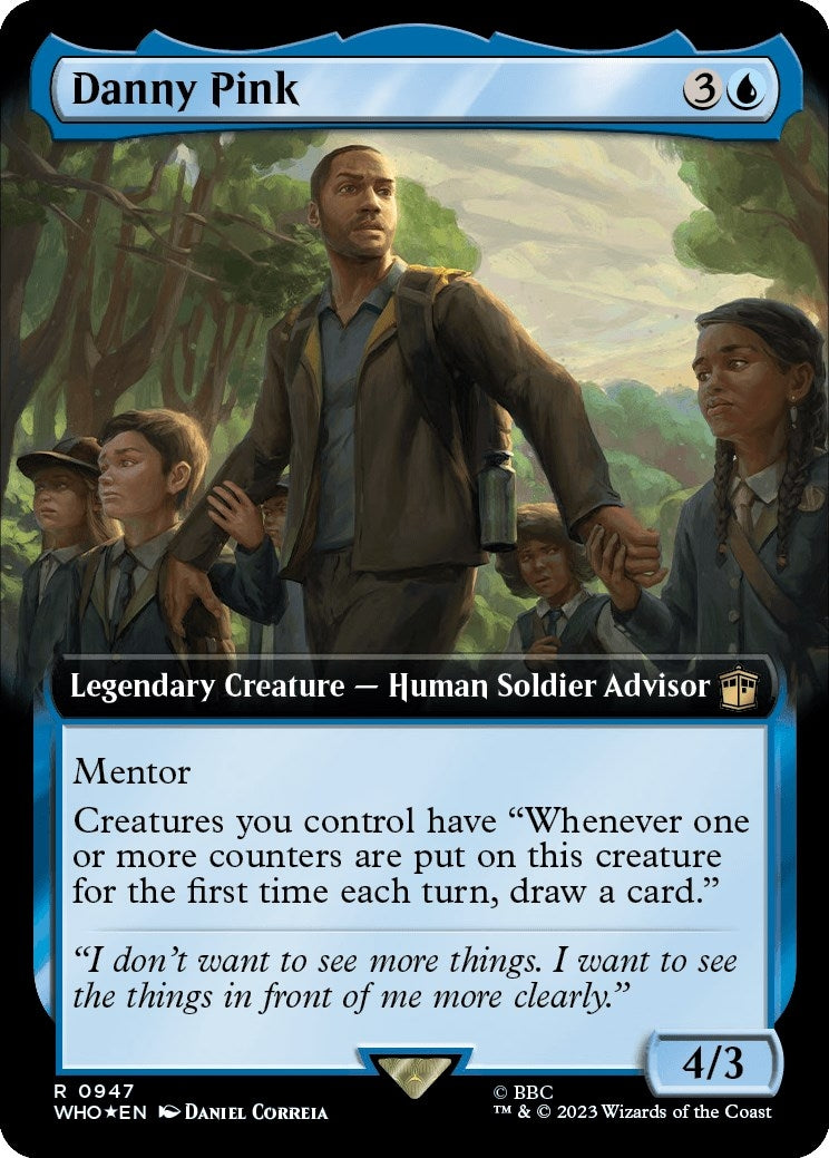 Danny Pink (Extended Art) (Surge Foil) (947) (Universes Beyond: Doctor Who)