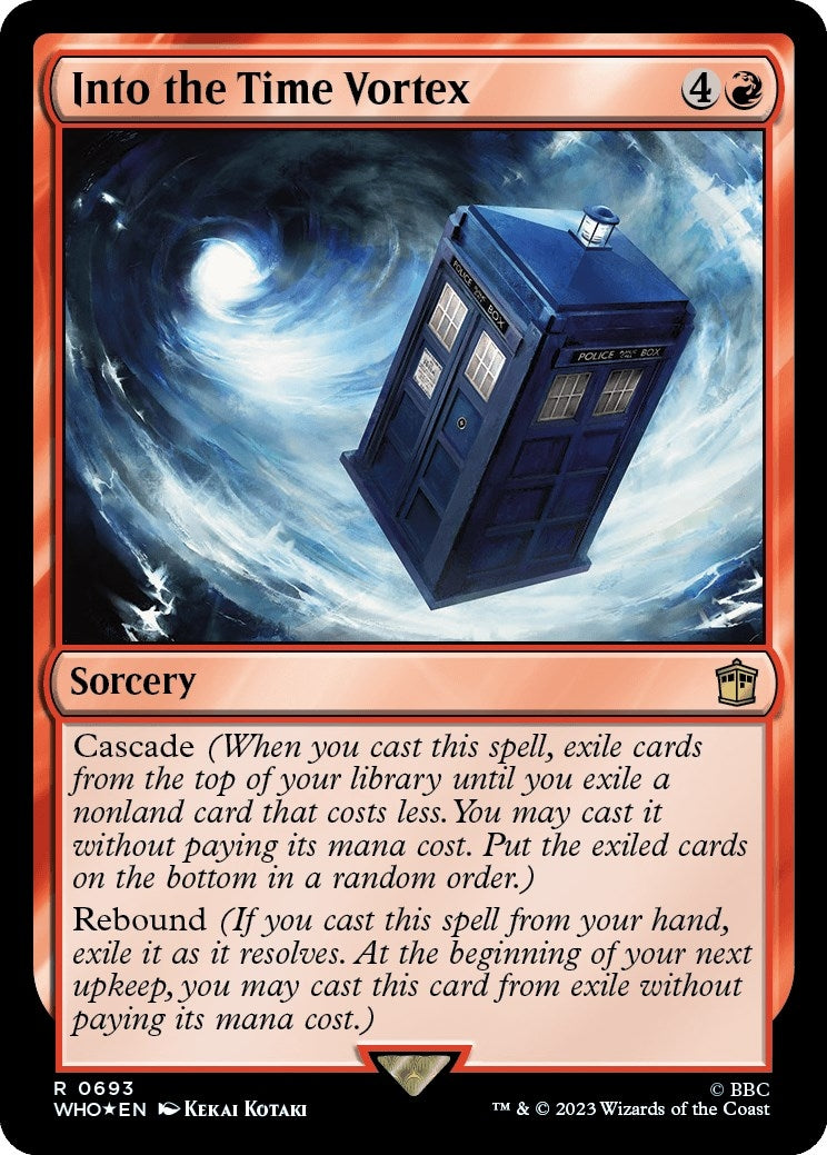 Into the Time Vortex (Surge Foil) (693) (Universes Beyond: Doctor Who)