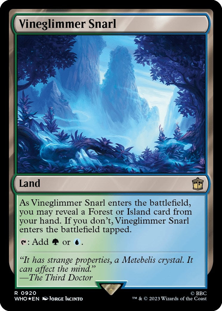 Image for Vineglimmer Snarl (Surge Foil) (920) - Magic: The Gathering