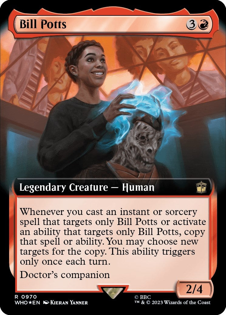 Bill Potts (Extended Art) (Surge Foil) (970) (Universes Beyond: Doctor Who)