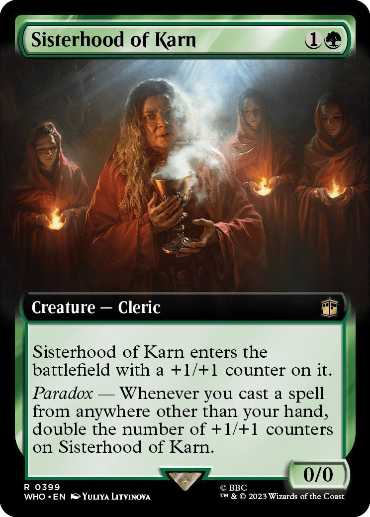 Sisterhood of Karn (Extended Art) (399) (Universes Beyond: Doctor Who)