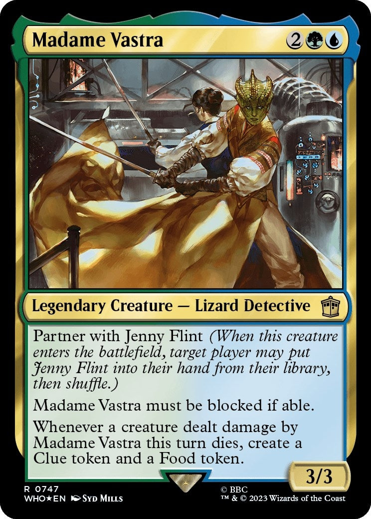 Madame Vastra (Surge Foil) (747) (Universes Beyond: Doctor Who)