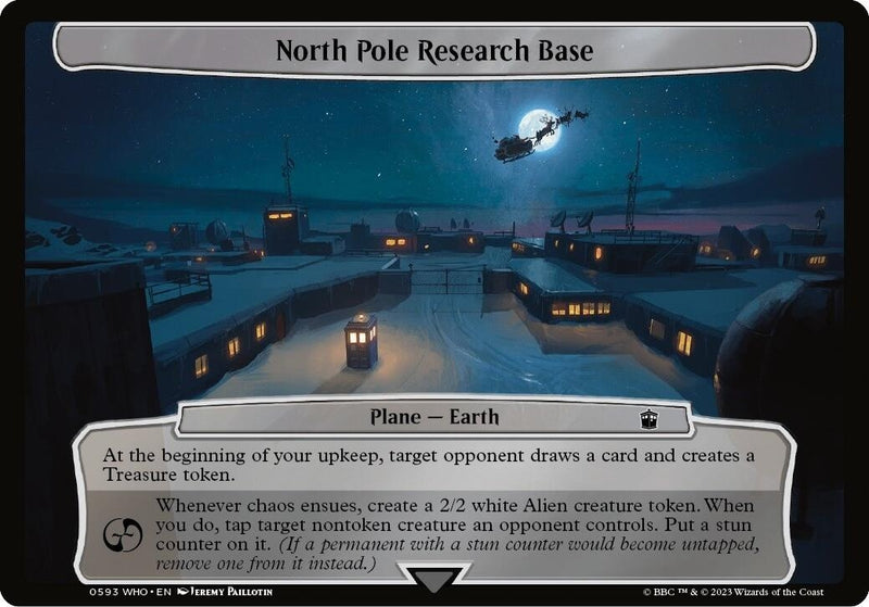 North Pole Research Base (593) (Planechase: Universes Beyond: Doctor Who)