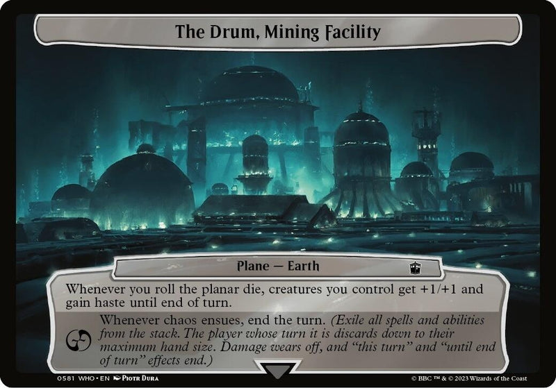 The Drum, Mining Facility (581) (Planechase: Universes Beyond: Doctor Who)