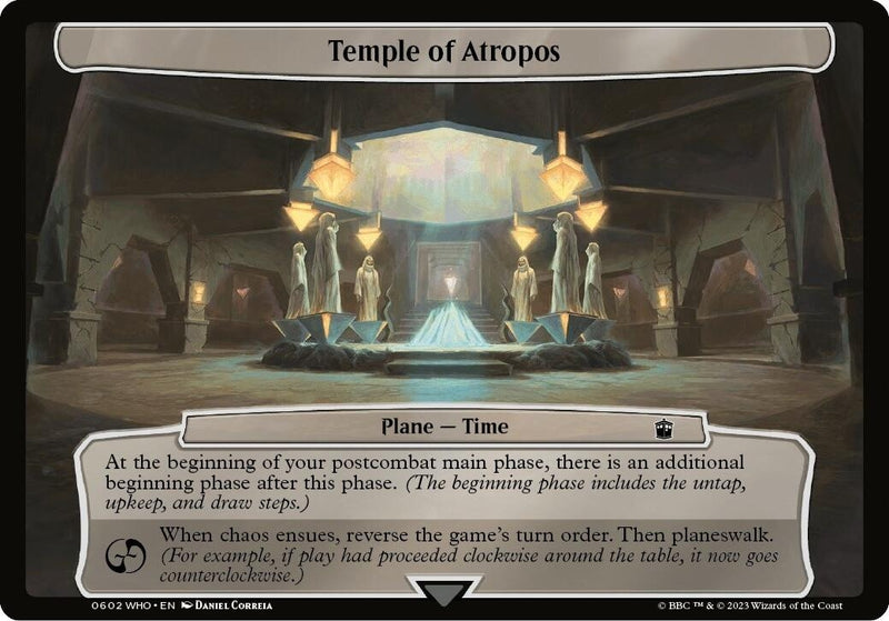 Temple of Atropos (602) (Planechase: Universes Beyond: Doctor Who)