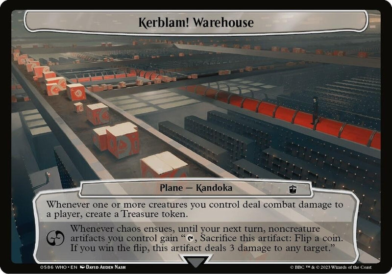 Kerblam! Warehouse (586) (Planechase: Universes Beyond: Doctor Who)