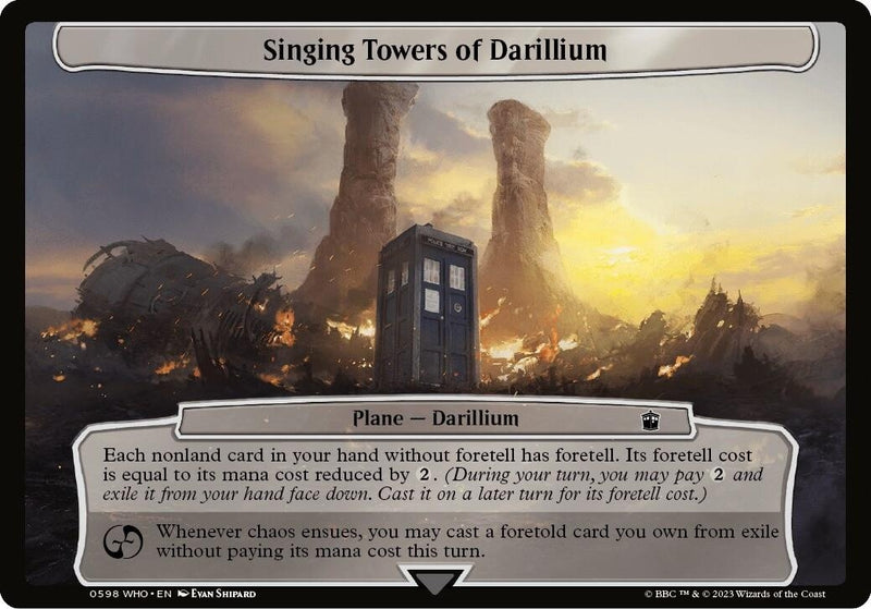 Singing Towers of Darillium (598) (Planechase: Universes Beyond: Doctor Who)