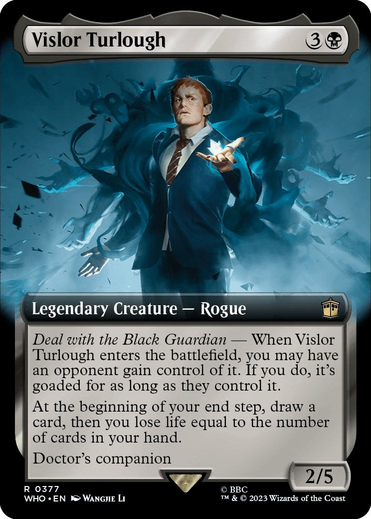 Vislor Turlough (Extended Art) (377) (Universes Beyond: Doctor Who)