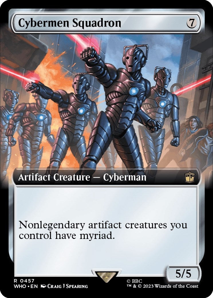 Cybermen Squadron (Extended Art) (457) (Universes Beyond: Doctor Who)