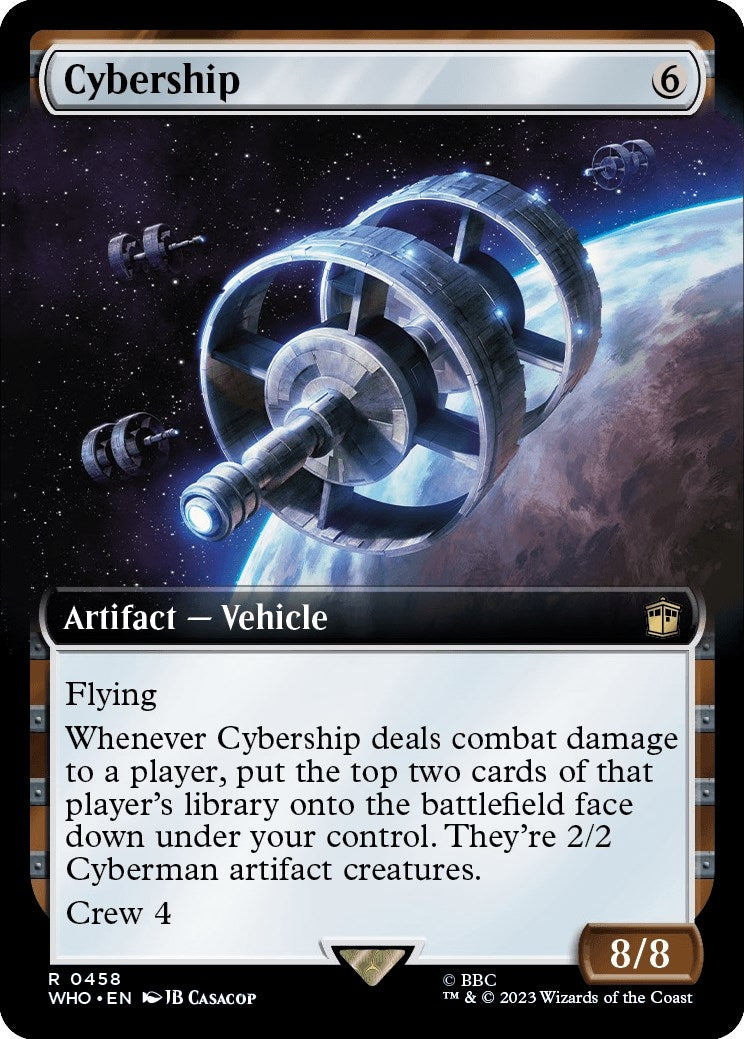 Cybership (Extended Art) (458) (Universes Beyond: Doctor Who)