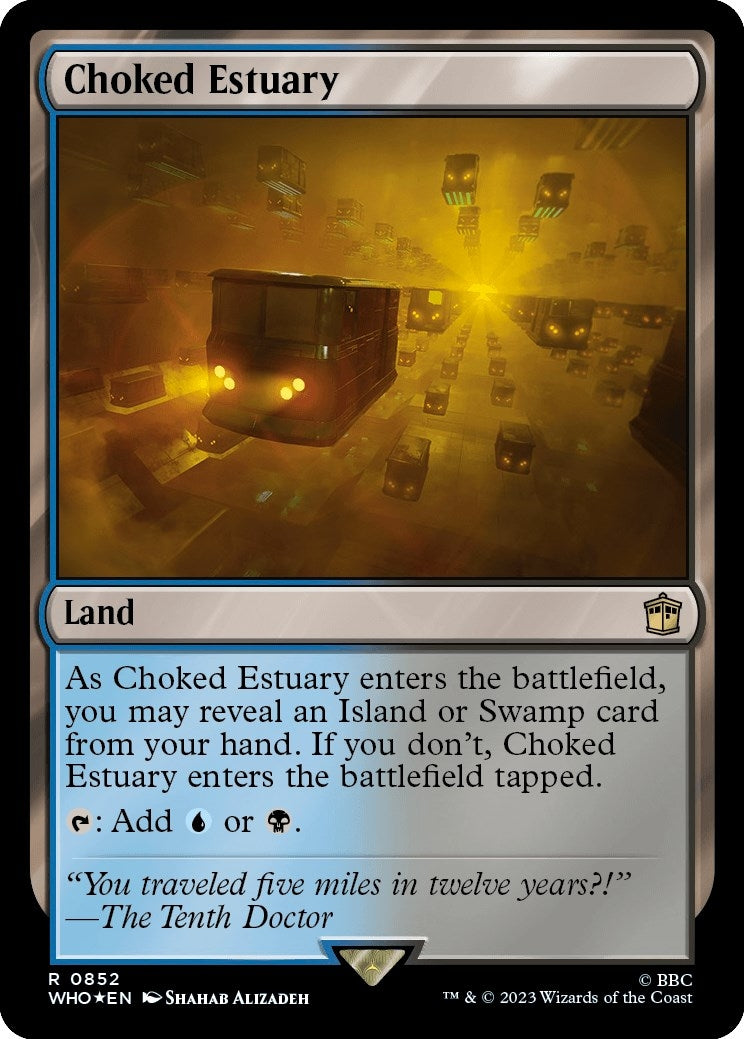 Choked Estuary (Surge Foil) (852) (Universes Beyond: Doctor Who)