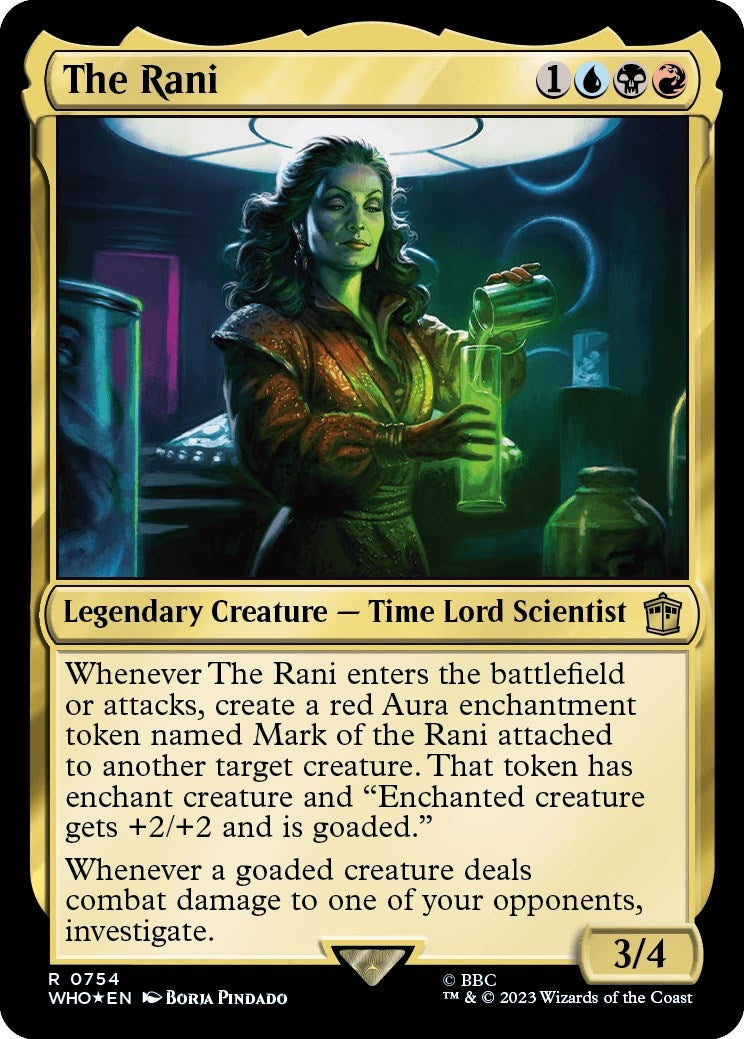 The Rani (Surge Foil) (754) (Universes Beyond: Doctor Who)