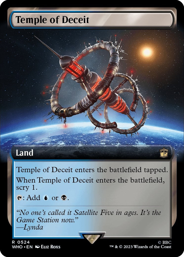 Temple of Deceit (Extended Art) (524) (Universes Beyond: Doctor Who)