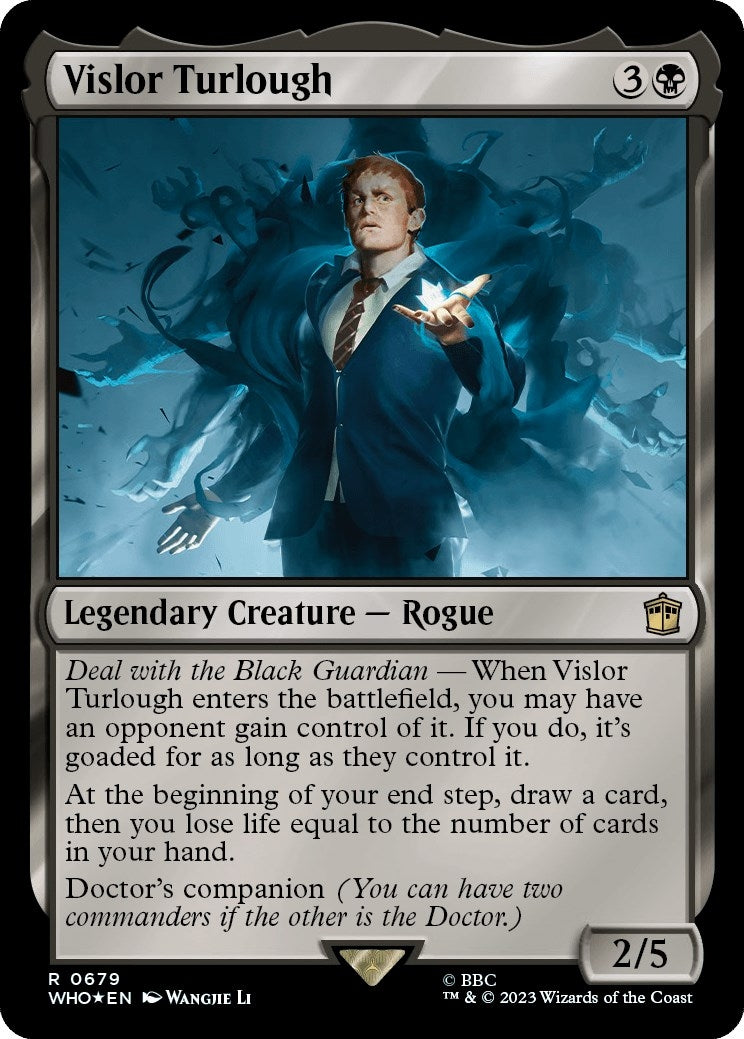 Vislor Turlough (Surge Foil) (679) (Universes Beyond: Doctor Who)