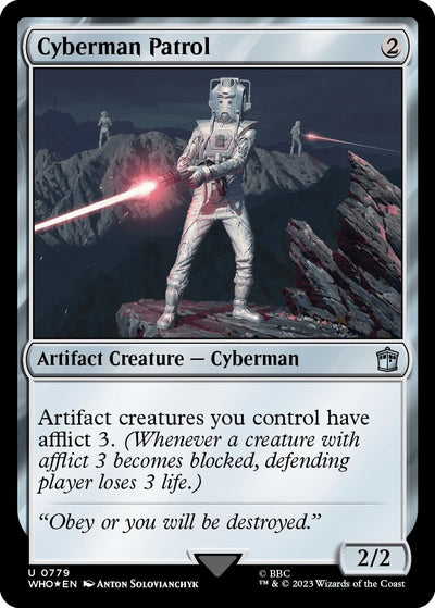 Cyberman Patrol (Surge Foil) (779) (Universes Beyond: Doctor Who)