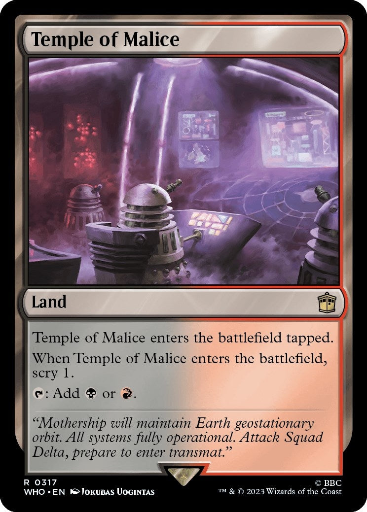 Temple of Malice (317) (Universes Beyond: Doctor Who)