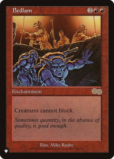 Bedlam (175/350) (The List Reprints)