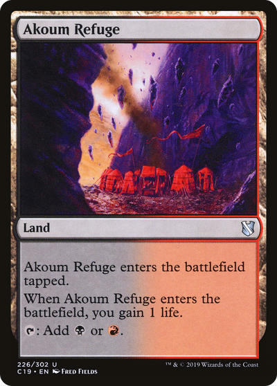 Akoum Refuge (226) (Commander 2019)