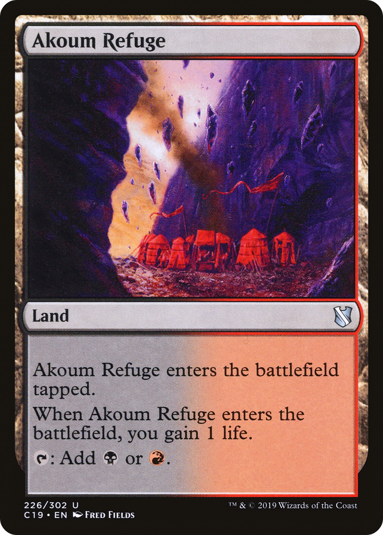 Akoum Refuge (226) (Commander 2019)