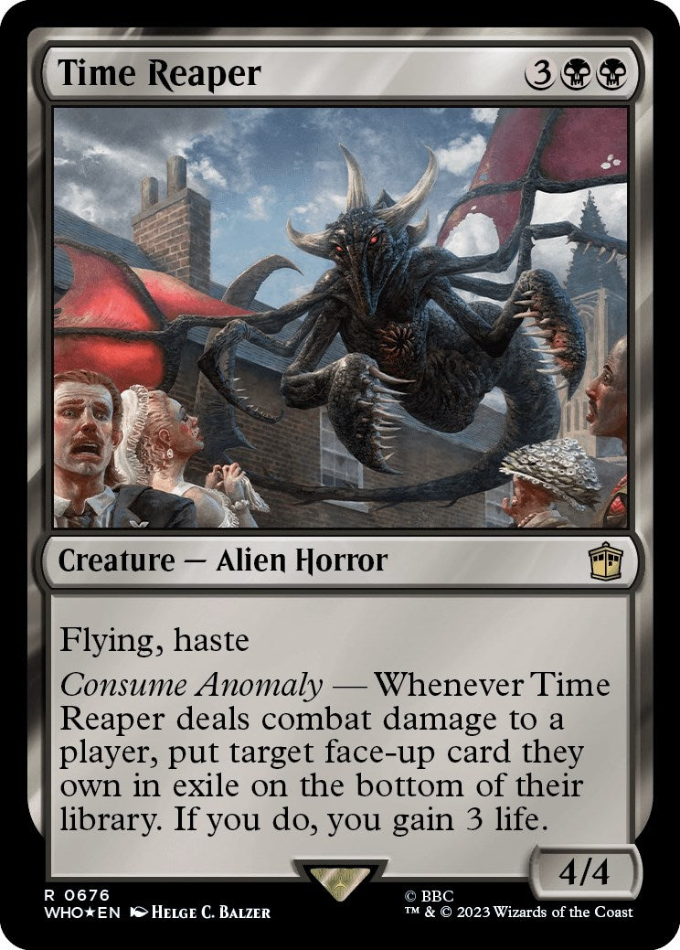 Time Reaper (Surge Foil) (676) (Universes Beyond: Doctor Who)