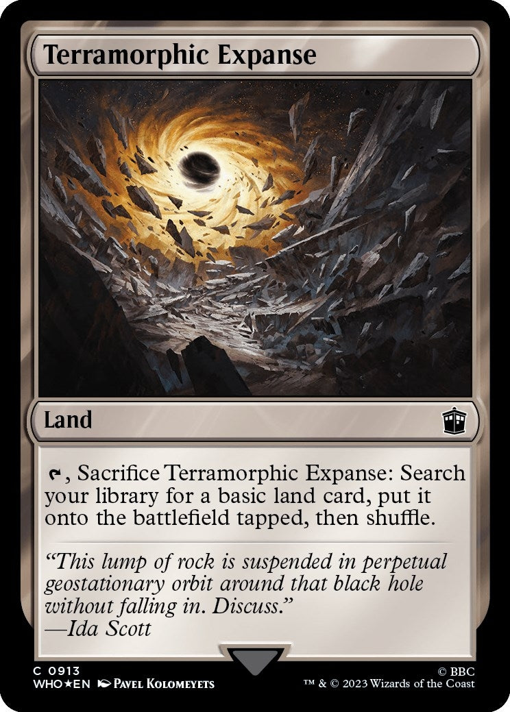 Terramorphic Expanse (Surge Foil) (913) (Universes Beyond: Doctor Who)