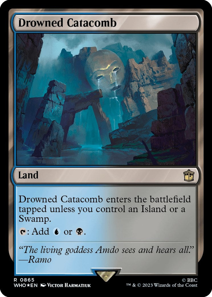 Drowned Catacomb (Surge Foil) (865) (Universes Beyond: Doctor Who)