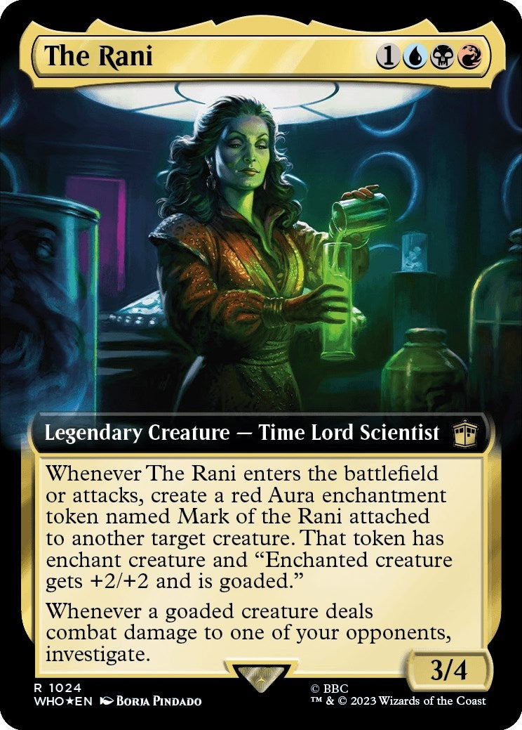 The Rani (Extended Art) (Surge Foil) (1024) (Universes Beyond: Doctor Who)