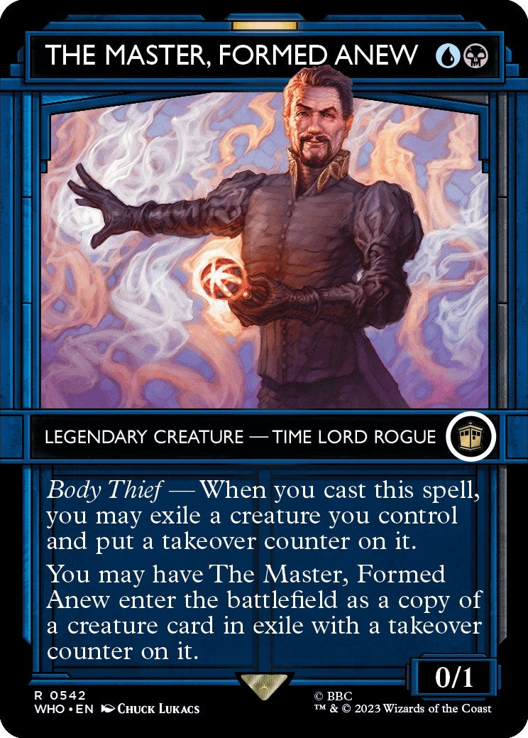 The Master, Formed Anew (Showcase) (542) (Universes Beyond: Doctor Who)