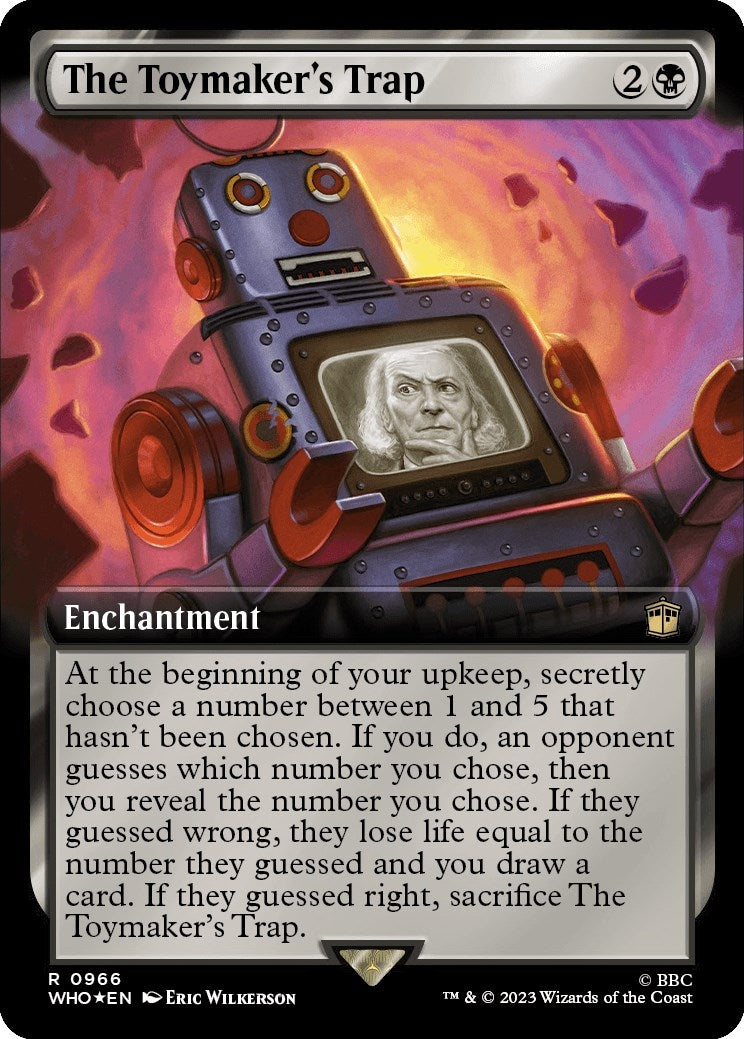 The Toymaker's Trap (Extended Art) (Surge Foil) (966) (Universes Beyond: Doctor Who)