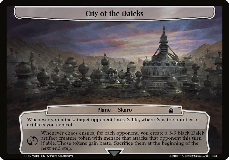 City of the Daleks (575) (Planechase: Universes Beyond: Doctor Who)