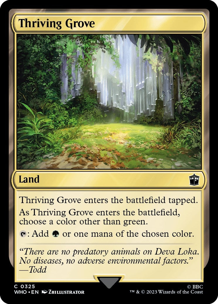 Thriving Grove (325) (Universes Beyond: Doctor Who)