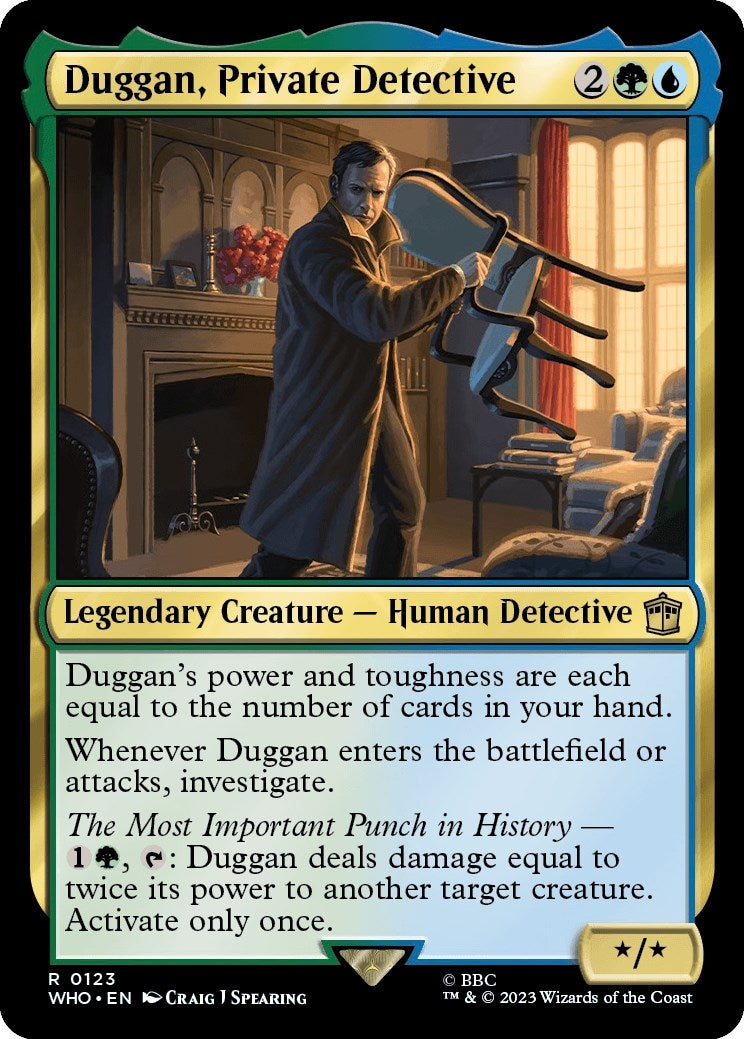 Duggan, Private Detective (123) (Universes Beyond: Doctor Who)