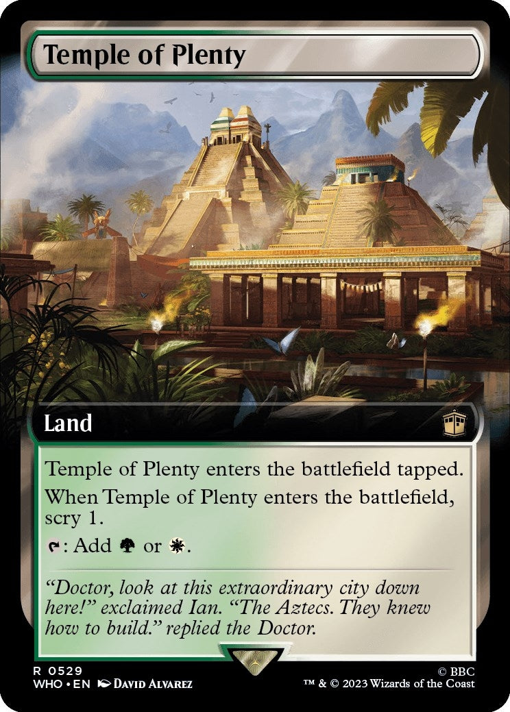 Temple of Plenty (Extended Art) (529) (Universes Beyond: Doctor Who)
