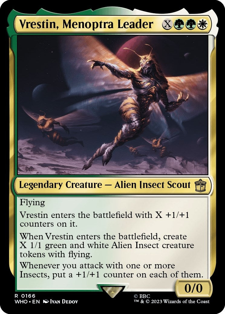 Image for Vrestin, Menoptra Leader (166) - Magic: The Gathering