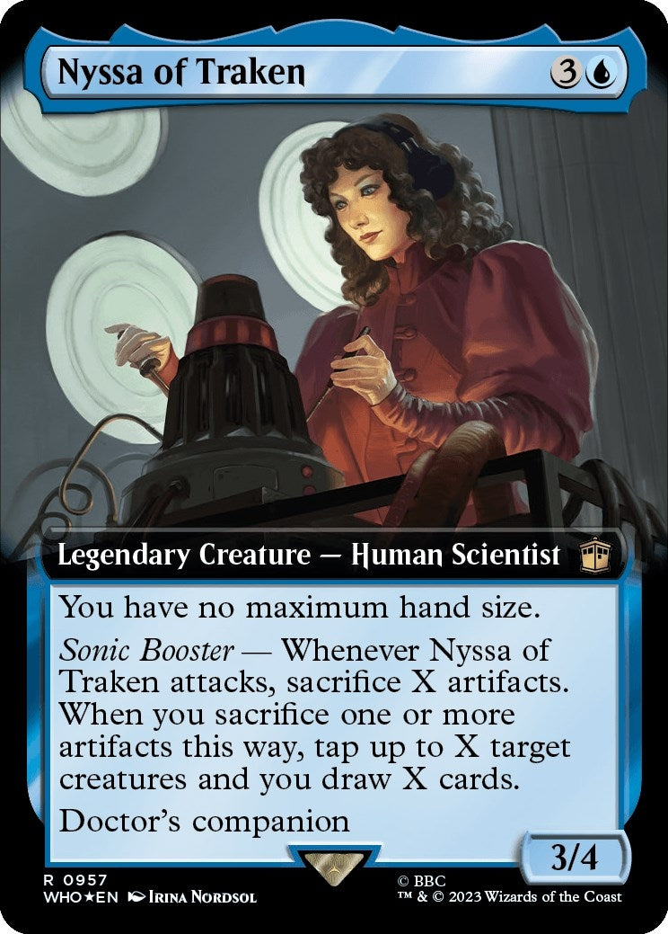 Nyssa of Traken (Extended Art) (Surge Foil) (957) (Universes Beyond: Doctor Who)