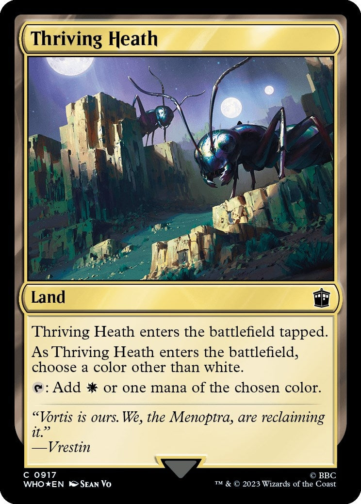 Thriving Heath (Surge Foil) (917) (Universes Beyond: Doctor Who)