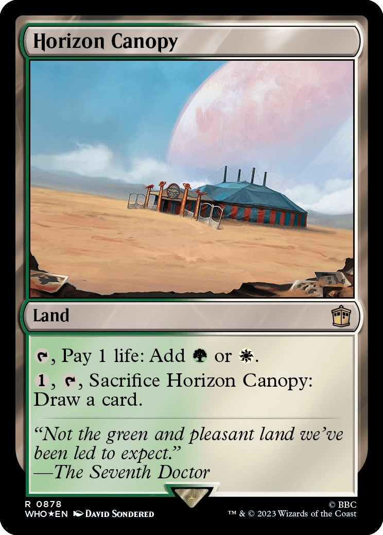 Horizon Canopy (Surge Foil) (878) (Universes Beyond: Doctor Who)