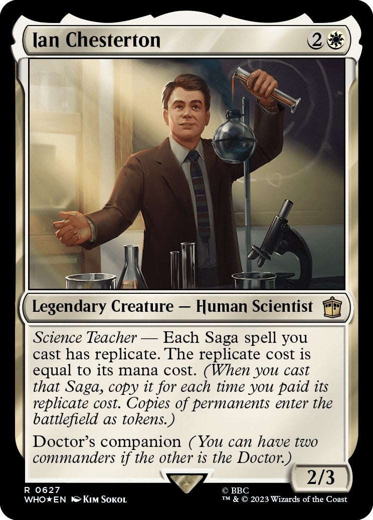 Ian Chesterton (Surge Foil) (627) (Universes Beyond: Doctor Who)